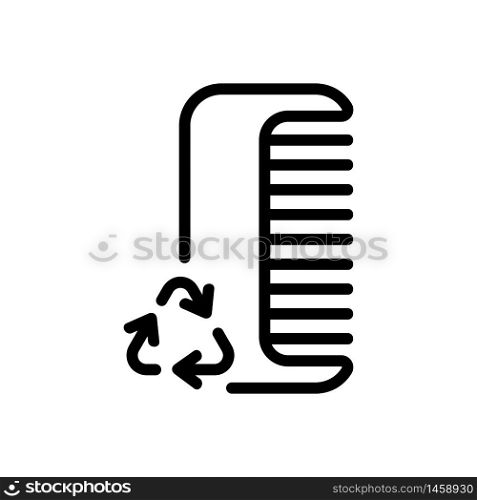 zero waste wooden scallops icon vector. zero waste wooden scallops sign. isolated contour symbol illustration. zero waste wooden scallops icon vector outline illustration
