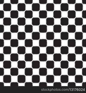 Zig zag check pattern vector background. Seamless pattern background.