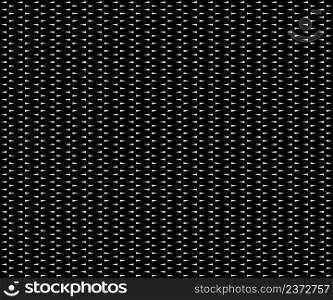 Zig Zag lines pattern. Black wavy line on white background. Abstract wave, vector illustration
