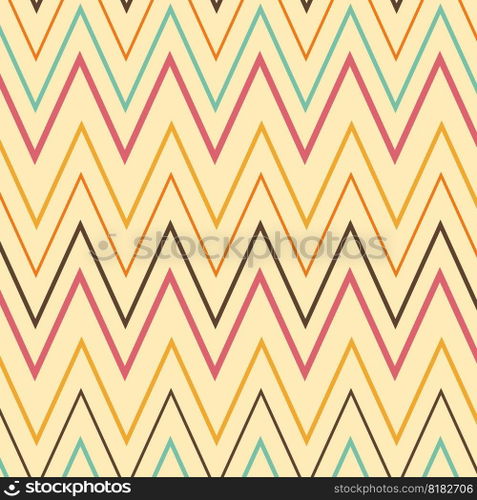 Zig Zag pattern line background. Vector illustration. Zig Zag pattern