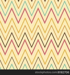 Zig Zag pattern line background. Vector illustration. Zig Zag pattern