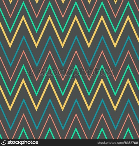 Zig Zag pattern line background. Vector illustration. Zig Zag pattern