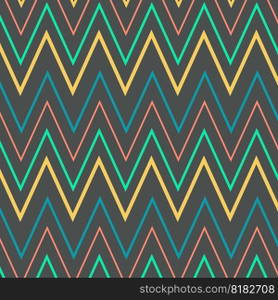 Zig Zag pattern line background. Vector illustration. Zig Zag pattern