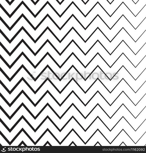 Zigzag pattern background vector illustration