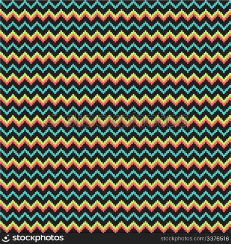 Zigzag seamless pattern