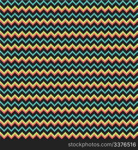 Zigzag seamless pattern