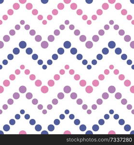 Zigzag seamless vector pattern