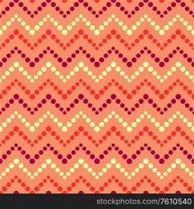 Zigzag seamless vector pattern illustration
