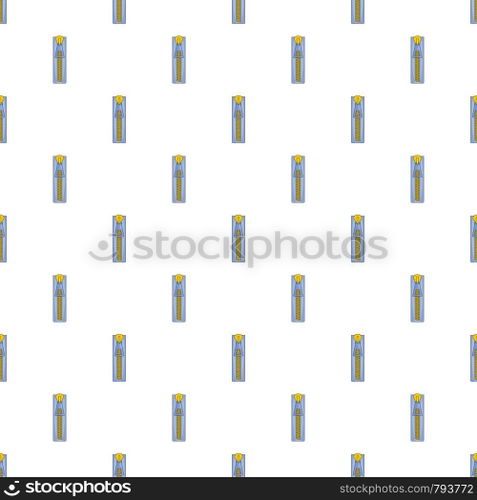 Zip pattern seamless vector repeat for any web design. Zip pattern seamless vector