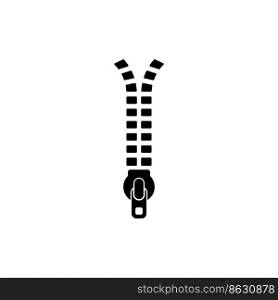 zipper icon vector illustration logo design