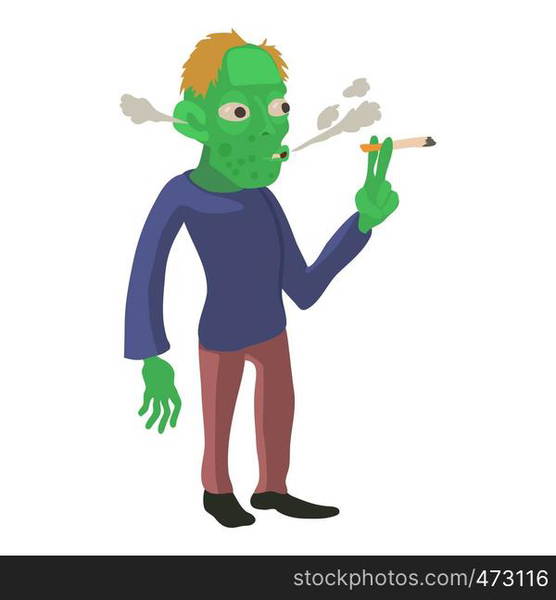 zombie-without-a-leg-icon-cartoon-illustration-of-zombie-vector-icon