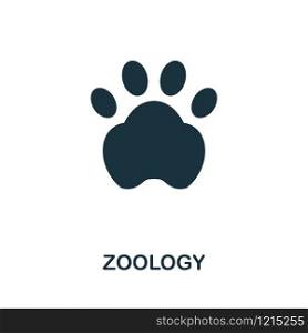 Zoology vector icon illustration. Creative sign from science icons collection. Filled flat Zoology icon for computer and mobile. Symbol, logo vector graphics.. Zoology vector icon symbol. Creative sign from science icons collection. Filled flat Zoology icon for computer and mobile